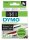 DYMO Schriftband D1 45811 S0720910, 19 mm, weiß auf schwarz, 1 St.