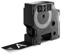 DYMO Schriftband D1 53721 S0721010, 24 mm, weiß auf schwarz, 1 St.