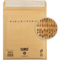 50 MAILmedia Polstertaschen SUMO® 1515 braun für...