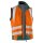 KÜBLER® unisex Warnweste REFLECTIQ orange, moosgrün Größe 4XL