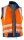 KÜBLER® unisex Warnweste REFLECTIQ orange, kornblau Größe 4XL