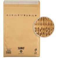 75 MAILmedia Polstertaschen SUMO® 1519 braun für...