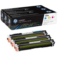 HP 126A (CF341A) cyan, magenta, gelb Tonerkartuschen,...