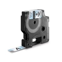 DYMO Schriftband RHINO  622289, 12 mm, schwarz auf transparent, 1 St.