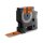 DYMO Schriftband RHINO  18436, 19 mm, schwarz auf orange, 1 St.
