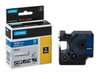 DYMO Schriftband RHINO  1805417, 19 mm, weiß auf...