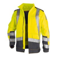 KÜBLER® unisex Warnjacke PSA SAFETY X7 warngelb,...