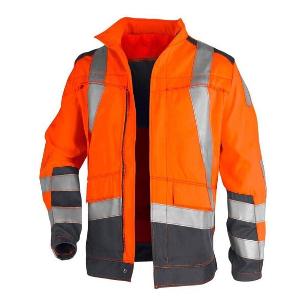 KÜBLER® unisex Warnjacke PSA SAFETY X7 warnorange, anthrazit Größe 50