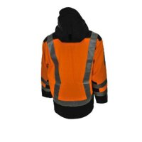 KÜBLER® unisex Warnjacke PSA SAFETY X8 warnorange, anthrazit Größe M