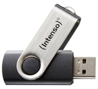 Intenso USB-Stick Basic Line schwarz, silber 8 GB, 1 St.