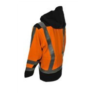 KÜBLER® unisex Warnjacke PSA SAFETY X8 warnorange, anthrazit Größe XL