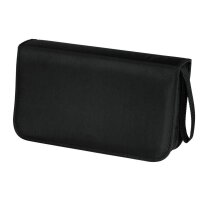 hama 80er CD-/DVD-Tasche Wallet schwarz, 1 St.