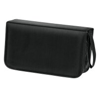 hama 120er CD-/DVD-Tasche Wallet schwarz, 1 St.