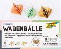 folia Dekoartikel mehrfarbig Wabenbälle Ø 7,0...