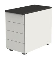 Kerkmann Form 1 Standcontainer weiß, anthrazit 4...