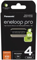 eneloop Akkus pro Ni-MH Micro AAA 930 mAh, 4 St.