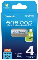 eneloop Akkus Ni-MH Micro AAA 800 mAh, 4 St.