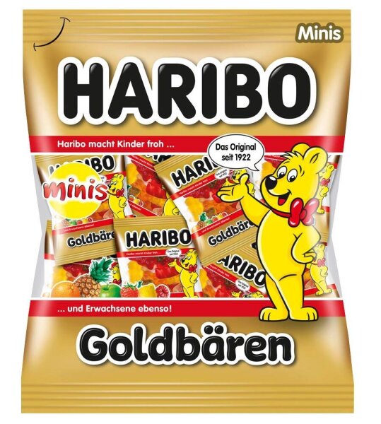 HARIBO Goldbären Minis Fruchtgummi 20 St./ 250,0 g, 1 Pack