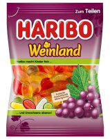 HARIBO Weinland Fruchtgummi 175,0 g, 1 Pack