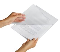 LMG Laminierfolien glänzend für A4 125 micron Universal-Lochung, 100 St.
