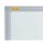 FRANKEN Whiteboard-Pinnwand X-tra!Line 90,0 x 60,0 cm Textil grau