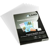 LMG Laminierfolien glänzend für A4 80 micron...