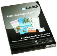 LMG Laminierfolien glänzend für A4 80 micron...