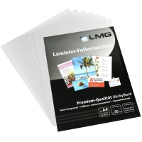 LMG Laminierfolien glänzend für A4 80 micron...