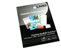 LMG Laminierfolien glänzend für A4 80 micron...