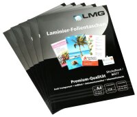 LMG Laminierfolien matt für A4 125 micron...