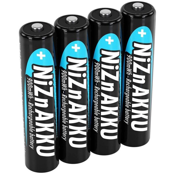ANSMANN Akkus NiZn Micro AAA 550 mAh, 4 St.