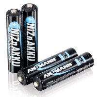 ANSMANN Akkus NiZn Micro AAA 550 mAh, 4 St.