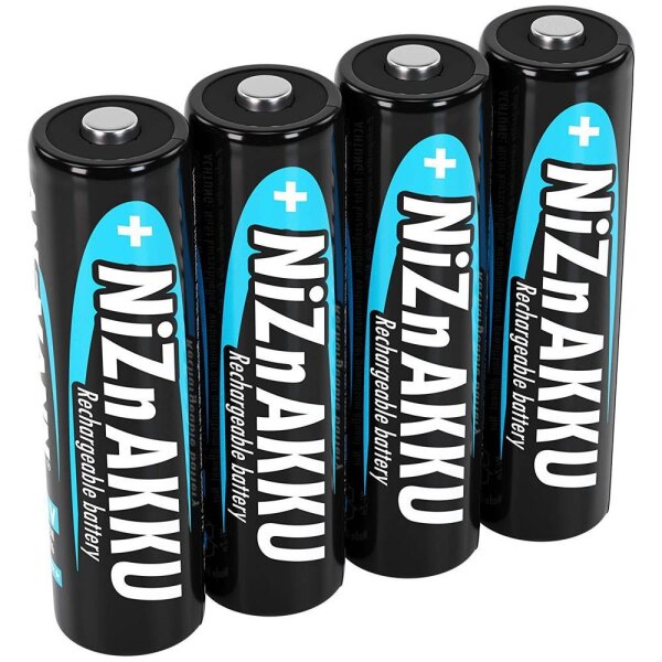 ANSMANN Akkus NiZn Mignon AA 1.500 mAh, 4 St.