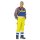 PLANAM® unisex Warnschutz-Latzhose MAJOR PROTECT warngelb, kornblau Größe 62