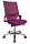 Topstar Bürostuhl Autosynchron®-1 Alu, AU1090 T33 Stoff lila, Gestell alu