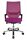 Topstar Bürostuhl Autosynchron®-1 Alu, AU1090 T33 Stoff lila, Gestell alu