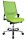 Topstar Bürostuhl Autosynchron®-1 Alu, AU1090 T35 Stoff grün, Gestell alu