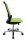Topstar Bürostuhl Autosynchron®-1 Alu, AU1090 T35 Stoff grün, Gestell alu