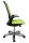 Topstar Bürostuhl Autosynchron®-1 Alu, AU1090 T35 Stoff grün, Gestell alu