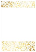 LUMA Motivpapier Goldregen Motiv DIN A4 100 g/qm 50 Blatt