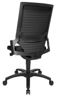 Topstar Bürostuhl Autosynchron®-2, AU2000 BI0 Stoff schwarz, Gestell schwarz
