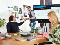 Legamaster selbstklebende Whiteboardfolie WRAP-UP blanko 150,0 x 101,0 cm, 1 St.