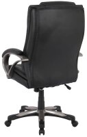 XXL Chefsessel, 10003 Kunstleder schwarz, Gestell schwarz