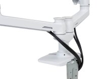 ergotron Monitor-Halterung LX Dual Side-by-Side 45-491-216 weiß für 2 Monitore, Tischklemme, Tischbohrung
