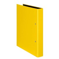 VELOFLEX Basic Ringbuch 4-Ringe gelb 3,5 cm DIN A4