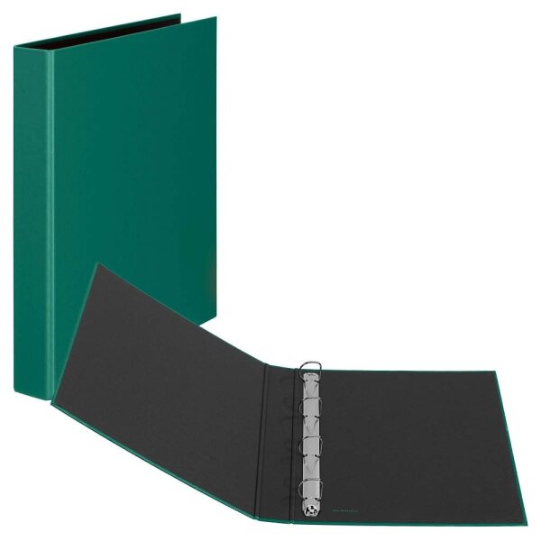 VELOFLEX Basic Ringbuch 4-Ringe grün 4,0 cm DIN A4
