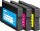 KMP H166CMYX cyan, magenta, gelb Druckerpatronen kompatibel zu HP 953XL (F6U16AE/F6U17AE/F6U18AE), 3er-Set