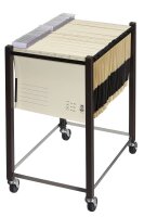 LEITZ Hängemappenwagen braun für bis zu 40 A4 oder 30 A3 Hängemappen