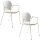 Mayer Stapelstühle myPRIMO 2511 01 02 A 30 582 weiß Kunstleder, 2 St.