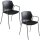 Mayer Stapelstühle myPRIMO 2511 17 01 A 26 397 schwarz Stoff, 2 St.